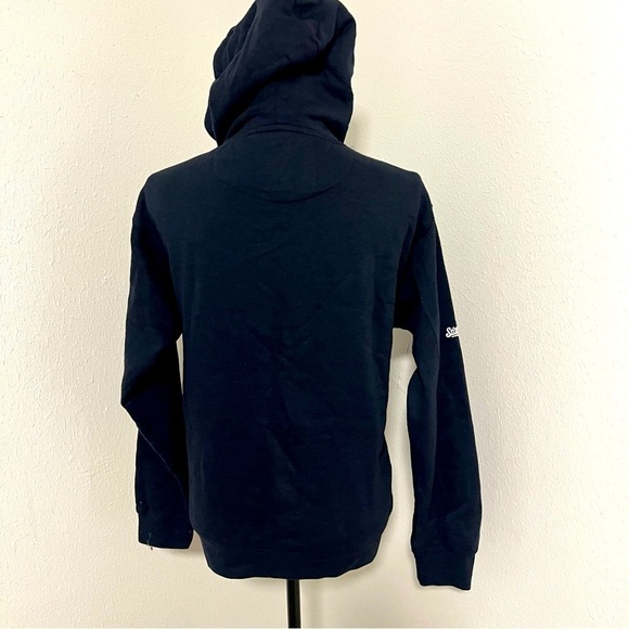 Stitches Genuine Merchandise MLB Small Navy Houston Astros Sweatshirt Hoodie EUC - Picture 6 of 9